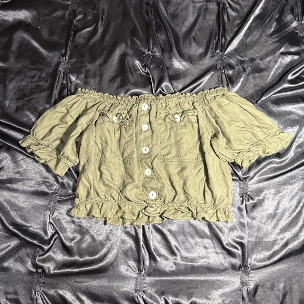 Derek heart olive green off